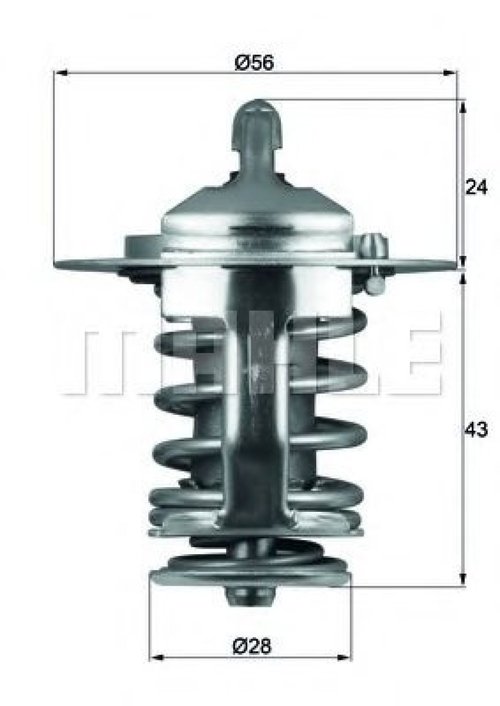 Termostat,lichid racire LEXUS RX (MHU3, GSU3, MCU3) (2003 - 2008) MAHLE ORIGINAL TX 70 82 piesa NOUA