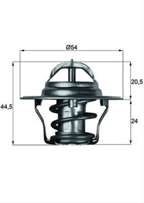Termostat,lichid Racire Mahle Original Fiat TX 4 83D