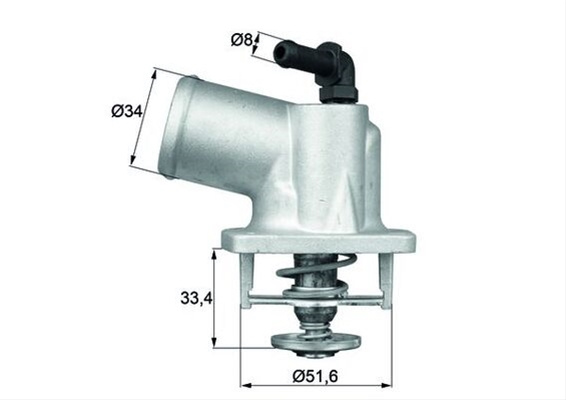 Termostat,lichid Racire Mahle Original General Motors TI 54 92D