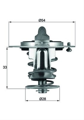 Termostat,lichid Racire Mahle Original Mazda TX 72 82