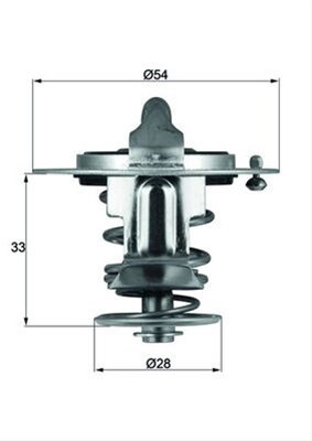 Termostat,lichid Racire Mahle Original Mazda TX 72 82