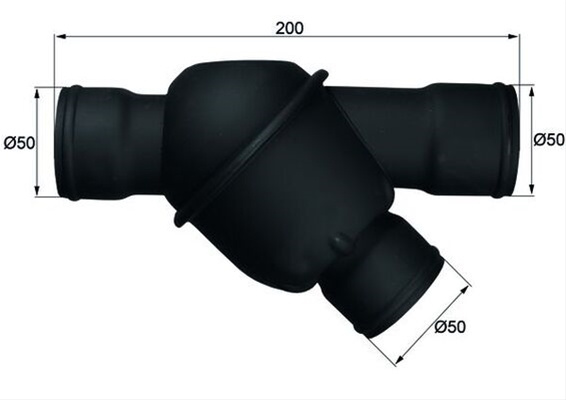 Termostat,lichid Racire Mahle Original Volvo TH 22 79