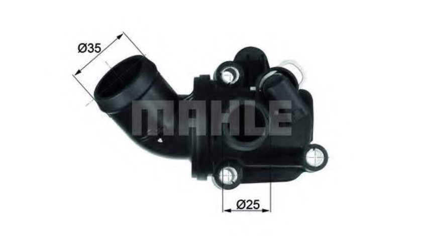 Termostat,lichid racire MERCEDES A-CLASS (W169) (2004 - 2012) MAHLE ORIGINAL TH 3 87 piesa NOUA