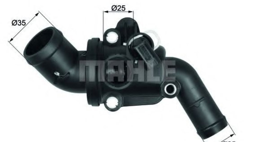 Termostat,lichid racire MERCEDES A-CLASS (W169) (2004 - 2012) MAHLE ORIGINAL TI 14 87 piesa NOUA