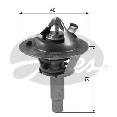Termostat,lichid racire MERCEDES CLC-CLASS (CL203) (2008 - 2011) GATES TH38490G1 piesa NOUA