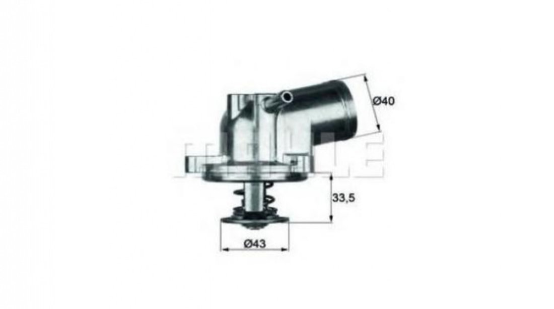 Termostat,lichid racire Mercedes CLK (C208) 1997-2002 #2 00A121113