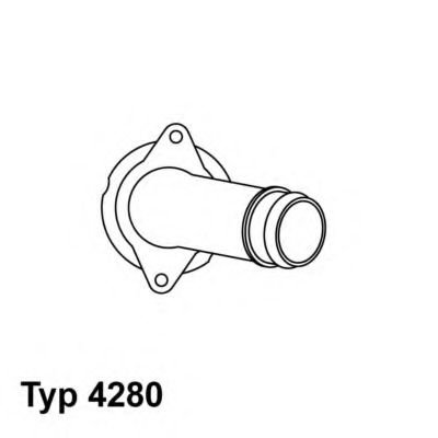 Termostat,lichid racire MERCEDES E-CLASS Combi (S210) (1996 - 2003) WAHLER 4280.85D piesa NOUA