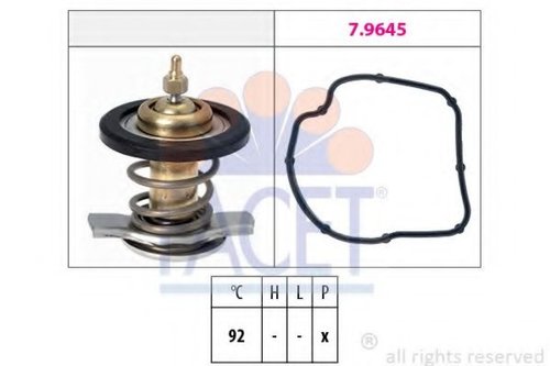 Termostat,lichid racire MERCEDES E-CLASS Combi (S210) (1996 - 2003) FACET 7.8847 piesa NOUA