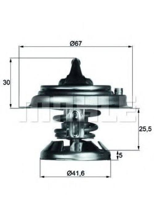 Termostat,lichid racire MERCEDES G-CLASS (W460) (1979 - 1993) MAHLE ORIGINAL TX 29 75D piesa NOUA