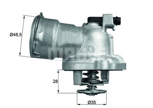 Termostat,lichid racire MERCEDES GLK-CLASS (X204) (2008 - 2016) MAHLE ORIGINAL TM 28 87 piesa NOUA