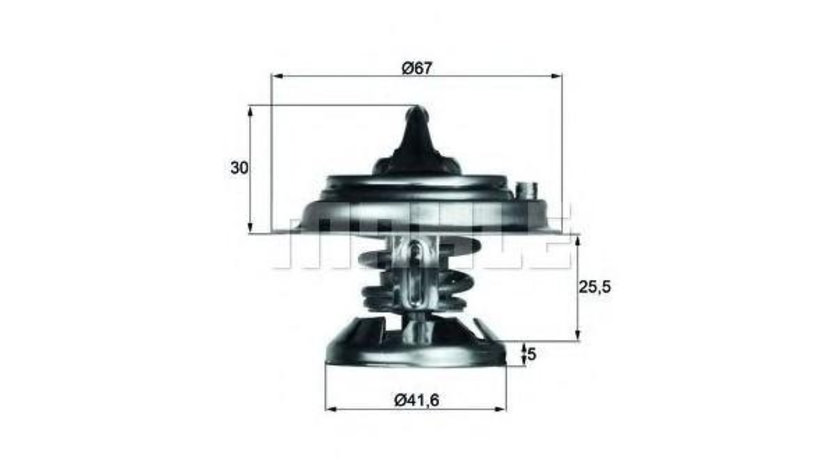 Termostat,lichid racire Mercedes SPRINTER 3-t platou / sasiu (903) 1995-2006 #2 417675D