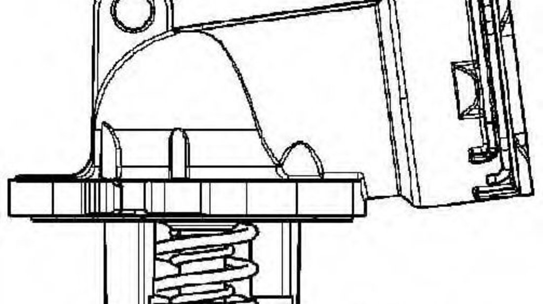 Termostat,lichid racire MERCEDES SPRINTER 4,6-t caroserie (906) (2006 - 2016) WAHLER 4490.87D piesa NOUA