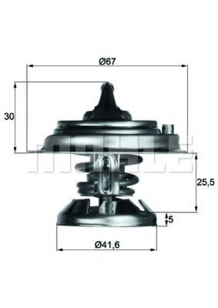 Termostat,lichid racire MERCEDES VARIO combi (1996 - 2016) MAHLE ORIGINAL TX 29 75D piesa NOUA