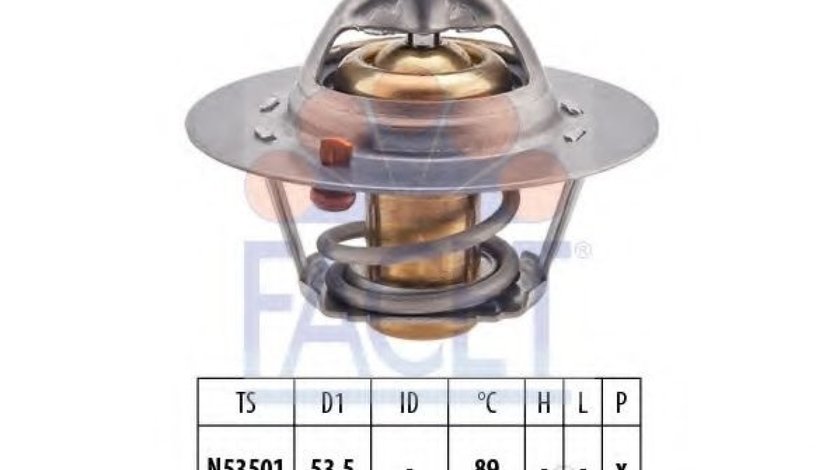 Termostat,lichid racire MITSUBISHI CARISMA (DA) (1995 - 2006) FACET 7.8416S piesa NOUA