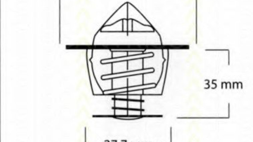 Termostat,lichid racire NISSAN X-TRAIL (T31) (2007 - 2013) TRISCAN 8620 5682 piesa NOUA