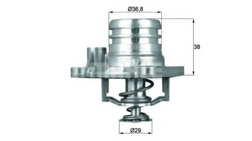 Termostat,lichid racire Opel AGILA (B) (H08) 2008-2016 #2 1338004