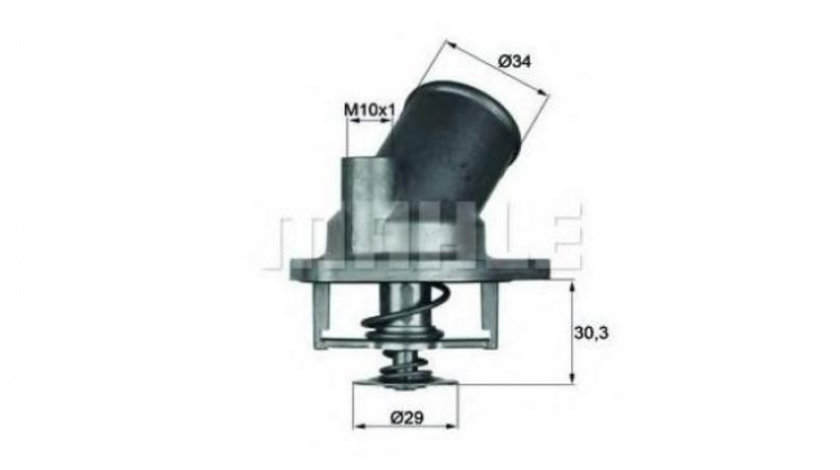 Termostat,lichid racire Opel ASCONA C (81_, 86_, 87_, 88_) 1981-1988 #2 1338050