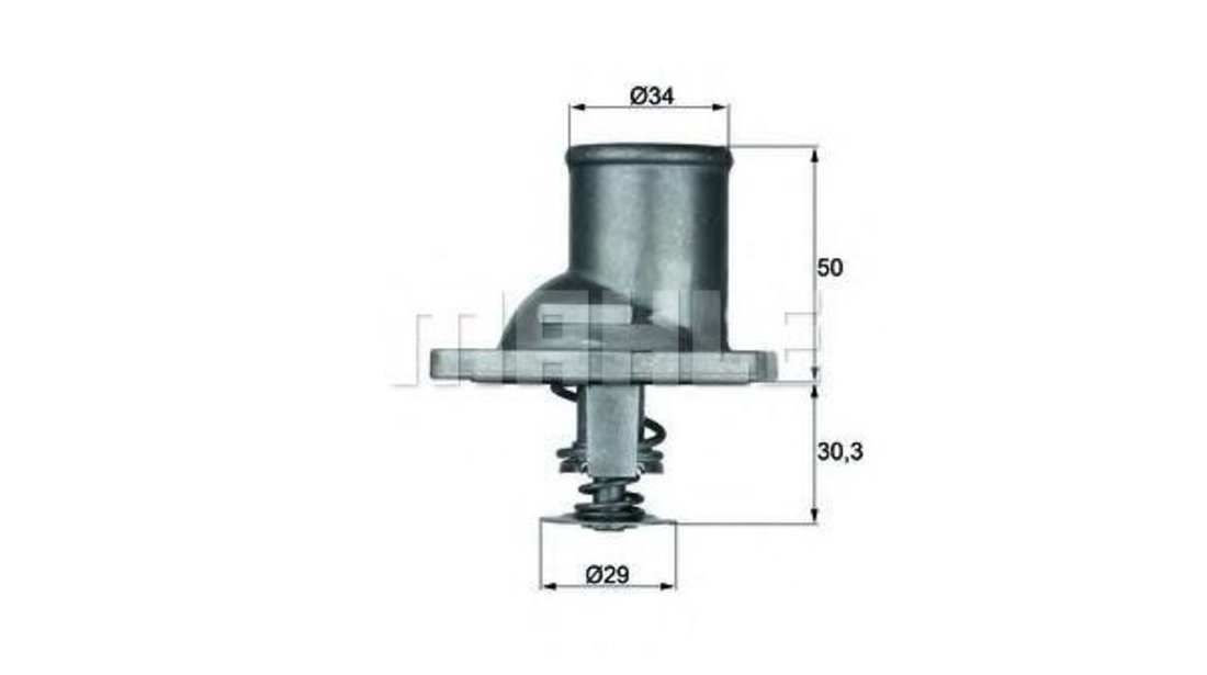 Termostat,lichid racire Opel ASCONA C (81_, 86_, 87_, 88_) 1981-1988 #2 1338049