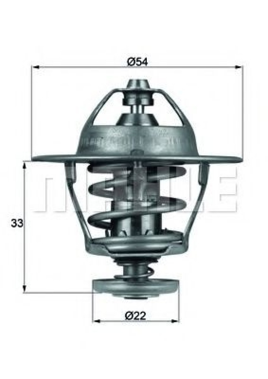 Termostat,lichid racire OPEL ASTRA F Combi (51, 52) (1991 - 1998) MAHLE ORIGINAL TX 53 85D piesa NOUA