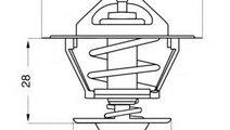 Termostat,lichid racire OPEL ASTRA F Combi (51, 52...