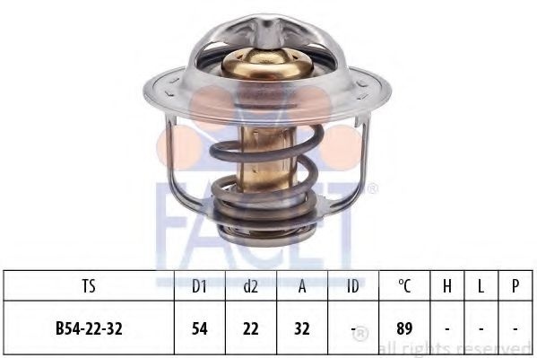 Termostat,lichid racire OPEL COMBO Tour (2001 - 2016) FACET 7.8298S piesa NOUA