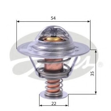 Termostat,lichid racire OPEL COMBO Tour (2001 - 2016) GATES TH22689G1 piesa NOUA