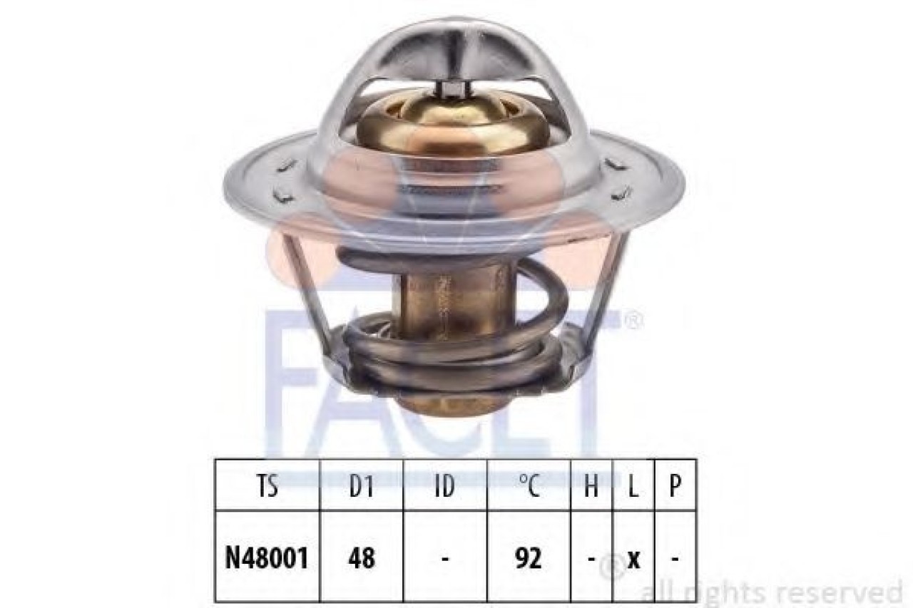 Termostat,lichid racire OPEL COMBO Tour (2001 - 2016) FACET 7.8207S piesa NOUA