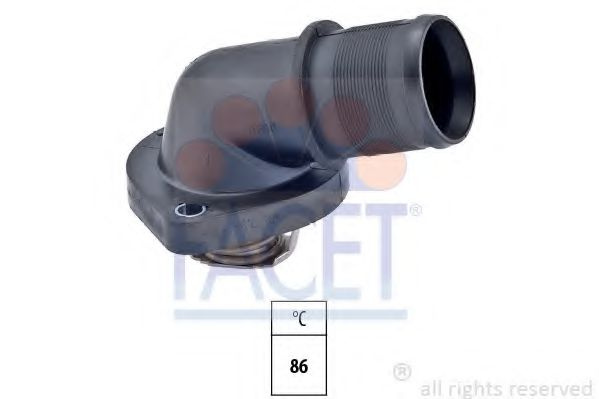 Termostat,lichid racire PEUGEOT 106 II (1) (1996 - 2016) FACET 7.8308 piesa NOUA