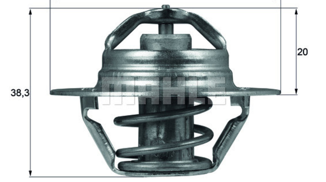 Termostat,lichid racire PEUGEOT 405 I (15B) MAHLE TX 88 82D