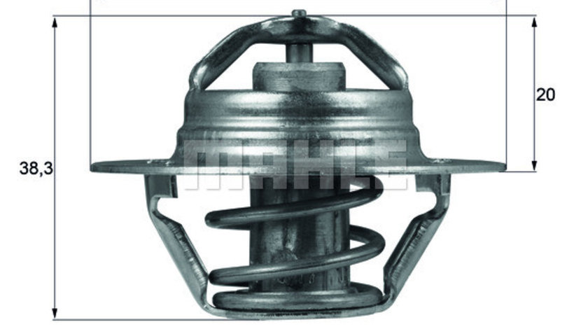 Termostat,lichid racire PEUGEOT 405 I Break (15E) MAHLE TX 88 82D