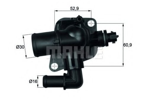 Termostat,lichid racire PEUGEOT BIPPER Tepee (2008 - 2016) MAHLE ORIGINAL TI 150 88 piesa NOUA