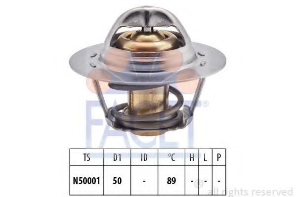 Termostat,lichid racire RENAULT ESPACE III (JE0) (1996 - 2002) FACET 7.8322S piesa NOUA