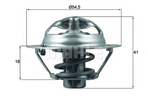Termostat,lichid racire RENAULT FLUENCE (L30) (2010 - 2016) MAHLE ORIGINAL TX 162 82D piesa NOUA
