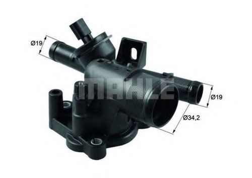 Termostat,lichid racire RENAULT MEGANE III Grandtour (KZ0/1) (2008 - 2016) MAHLE ORIGINAL TI 219 87 ...