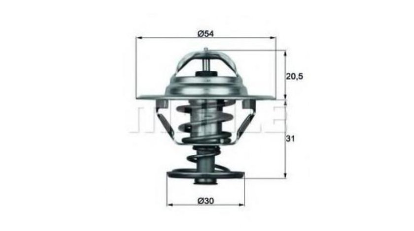 Termostat,lichid racire Saab 9-5 combi (YS3E) 1998-2009 #2 30577561