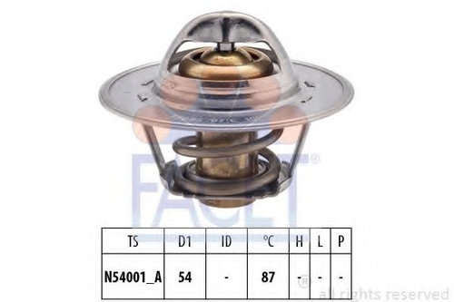 Termostat,lichid racire SEAT CORDOBA (6K1, 6K2) (1993 - 1999) FACET 7.8268S piesa NOUA