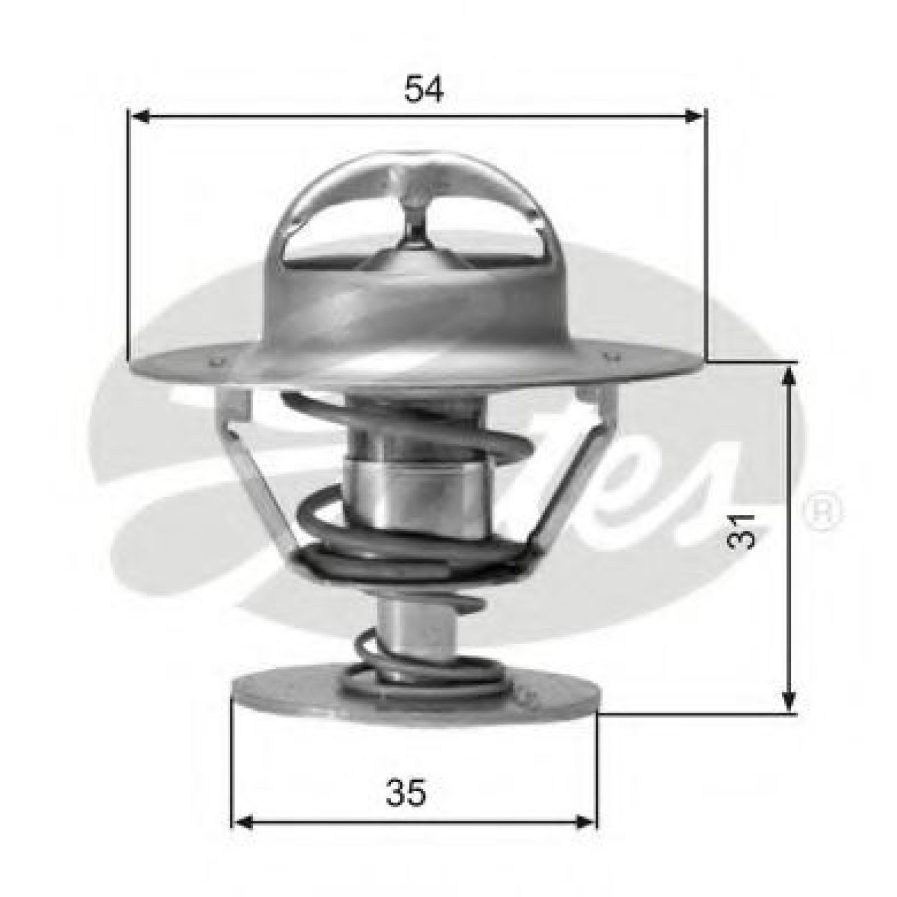 Termostat,lichid racire SEAT IBIZA II (6K1) (1993 - 1999) GATES TH00682G1 piesa NOUA