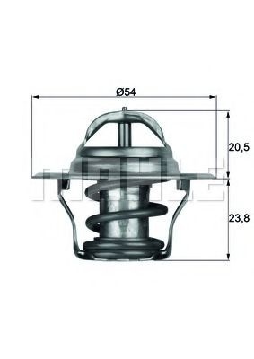 Termostat,lichid racire SKODA OCTAVIA I Combi (1U5) (1998 - 2010) MAHLE ORIGINAL TX 14 87D piesa NOUA