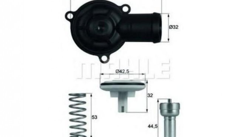 Termostat,lichid racire Skoda RAPID Spaceback (NH1) 2012-2016 #2 03C121110A