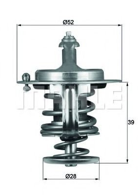 Termostat,lichid racire SUZUKI GRAND VITARA I (FT) (1998 - 2005) MAHLE ORIGINAL TX 71 82D piesa NOUA