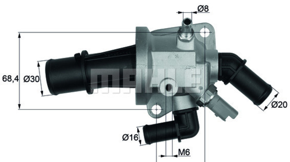 Termostat,lichid racire SUZUKI SWIFT III (MZ, EZ) MAHLE TI 153 88