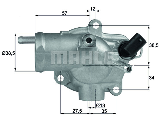Termostat,lichid racire (TH1392 MAH) MERCEDES-BENZ