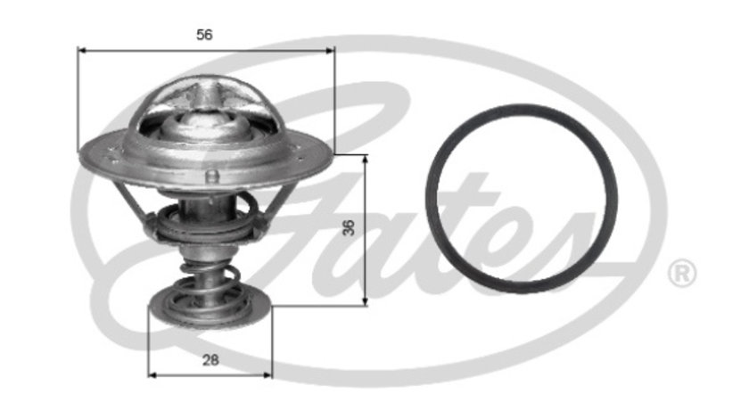 Termostat,lichid racire (TH31482G1 GAT) Citroen,LEXUS,MITSUBISHI,PEUGEOT,TOYOTA