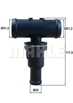 Termostat,lichid racire (TH5375 MAH) VW