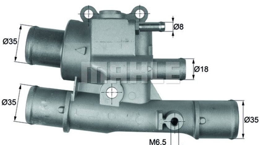 Termostat,lichid racire (TI12388 MAH) FIAT,LANCIA