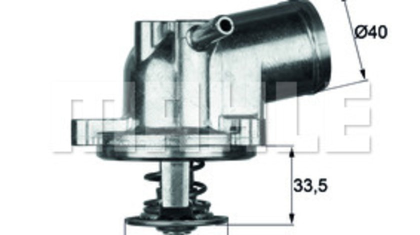 Termostat,lichid racire (TI2187 MAH) DAEWOO,MERCEDES-BENZ,SSANGYONG,VW