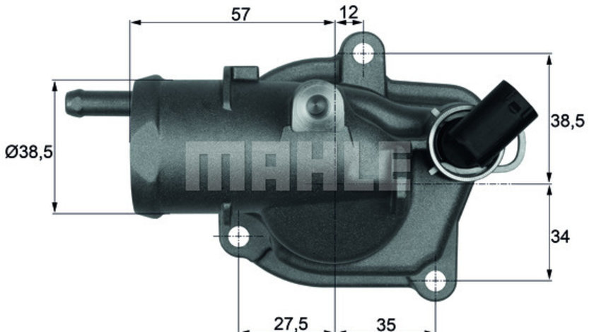 Termostat,lichid racire (TI3192 MAH) MERCEDES-BENZ