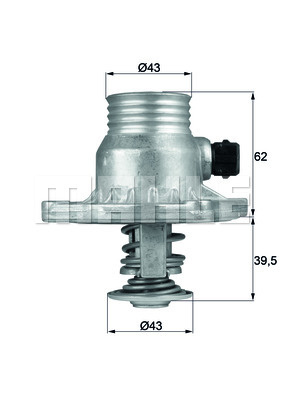 Termostat,lichid racire (TM11105 MAH) BMW