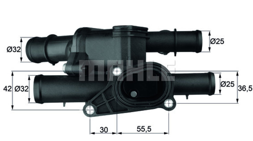 Termostat,lichid racire (TM2105 MAH) AUDI,SKODA,VW