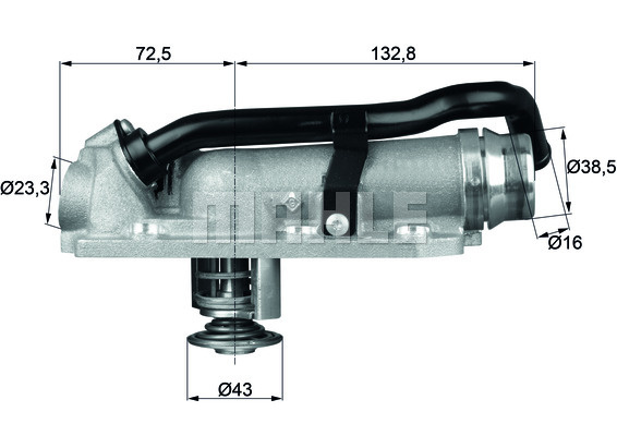 Termostat,lichid racire (TM8105 MAHLE KNECHT) VW